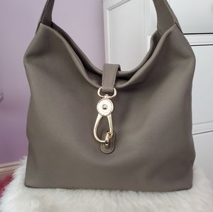 Dooney & Bourke Belvedere Logo Lock Tote
